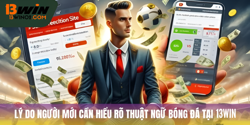 Lý do người mới cần hiểu rõ thuật ngữ bóng đá tại 13Win